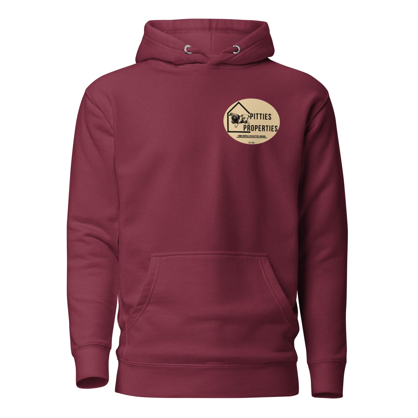 Pitties Properties Logo Unisex Hoodie (S-3XL)