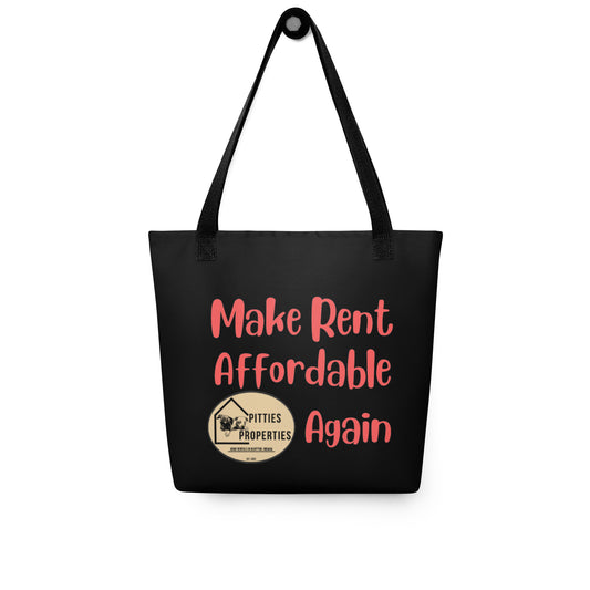 Make Rent Affordable Again Tote Bag